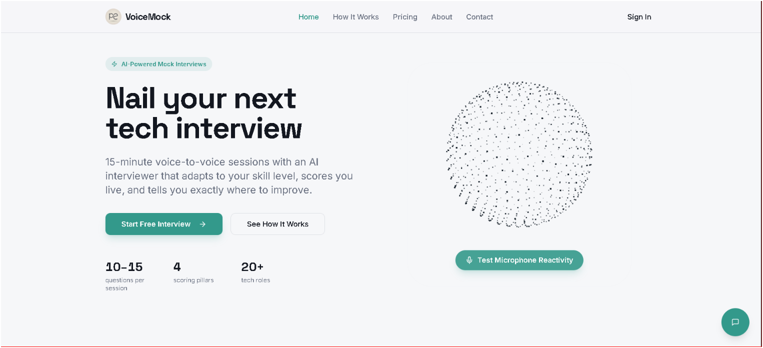 AI Interview Prep Screenshot